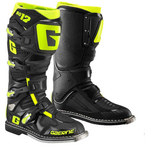 Bota Gaerne SG 12 - Preta/Amarela